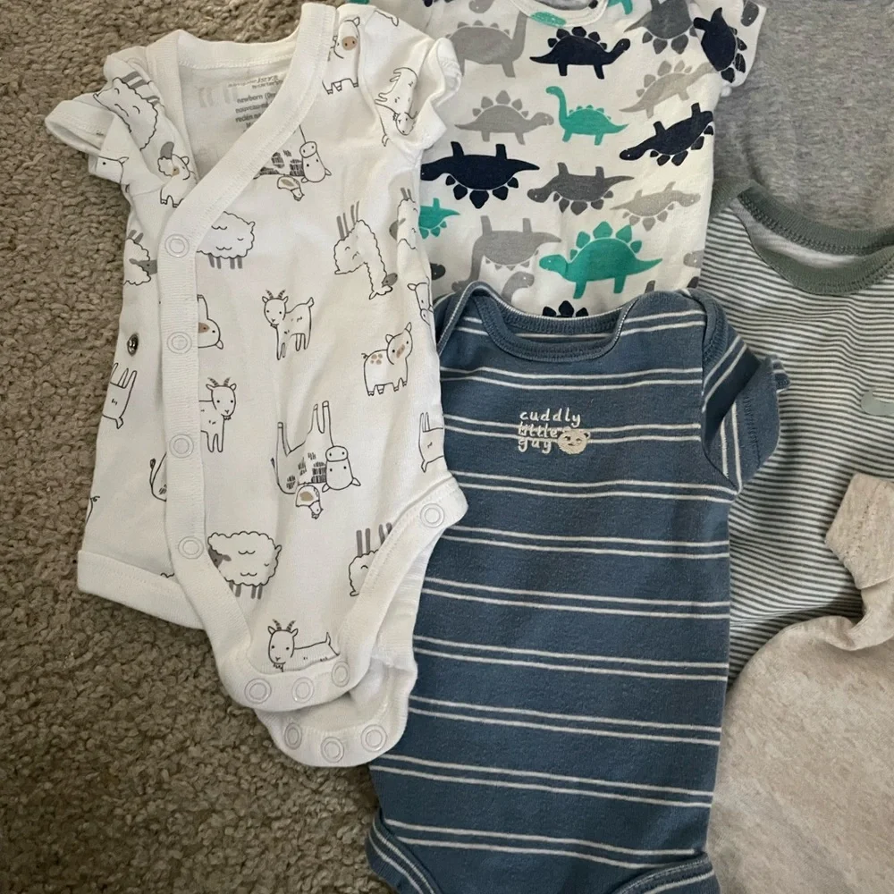 Assorted Baby Onesies and Pants bundle